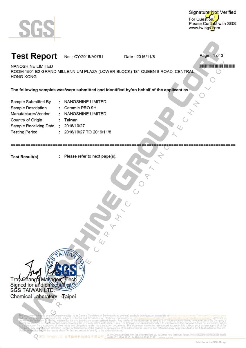 Certificate 1
